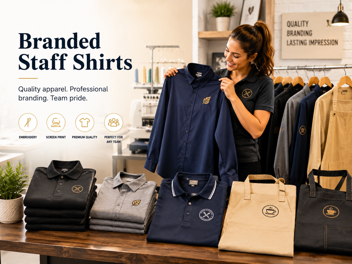 Branded Staff Shirts